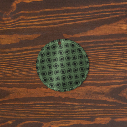 Black Sun Yule Matrix Ornament