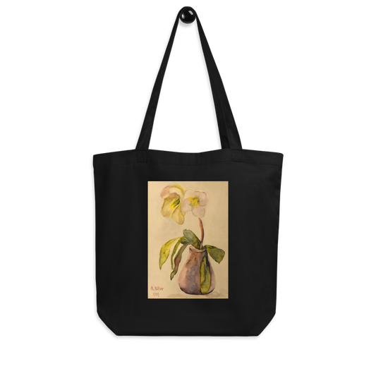 Adolf Hitler's Blumenstillleben 1909 Notebook Black Canvas Bag