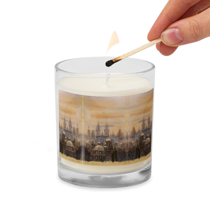 Prague in the Fog Glass Jar Candle