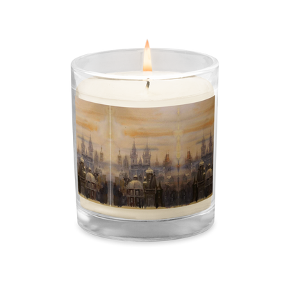 Prague in the Fog Glass Jar Candle