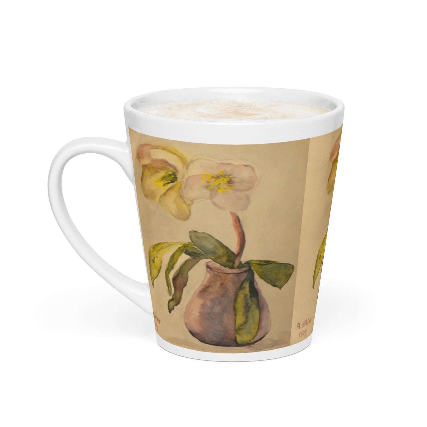 Adolf Hitler's Blumenstillleben 1909 Painter’s Mug