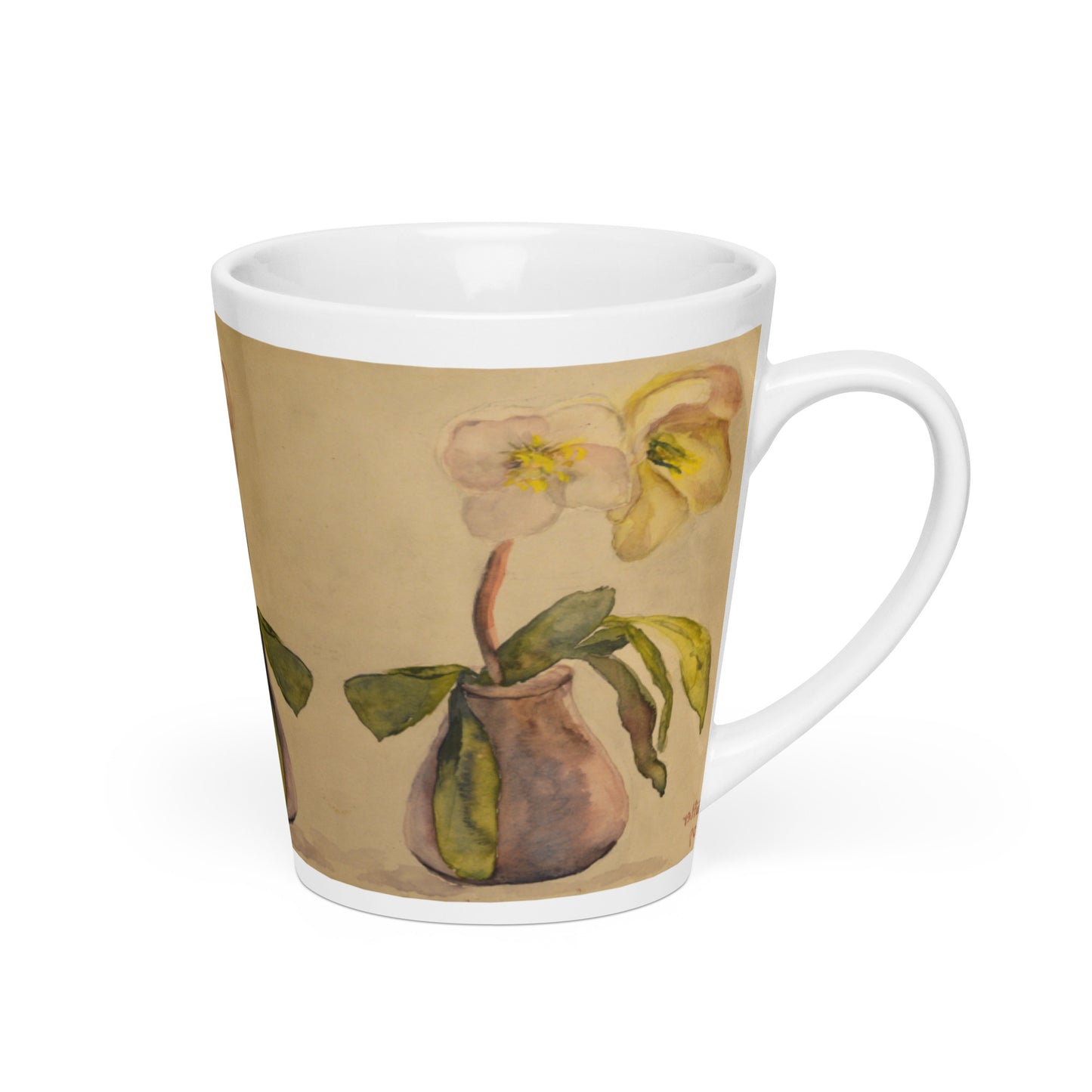 Adolf Hitler's Blumenstillleben 1909 Painter’s Mug