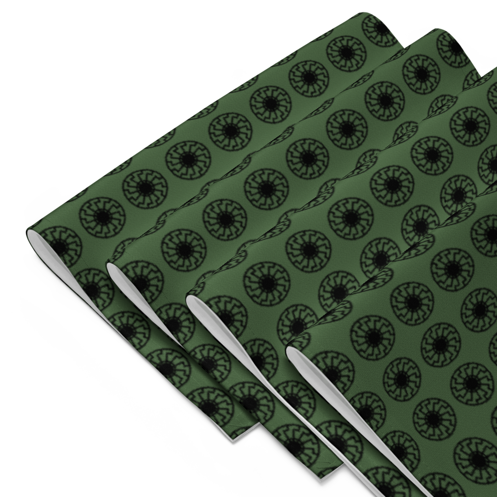 Black Sun Matrix Placemat Set