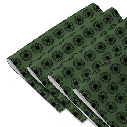Black Sun Matrix Placemat Set