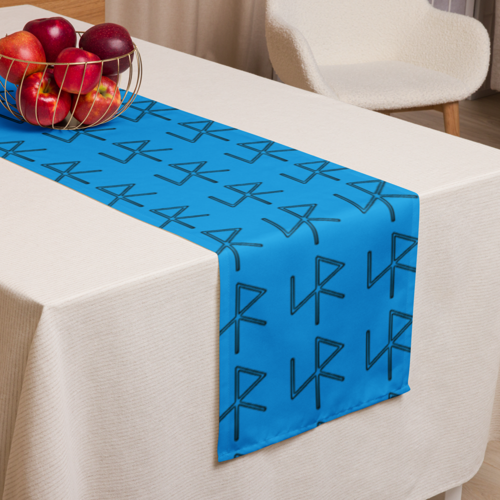 Nautical Bloodline: Kriegsmarine Blue Table Runner
