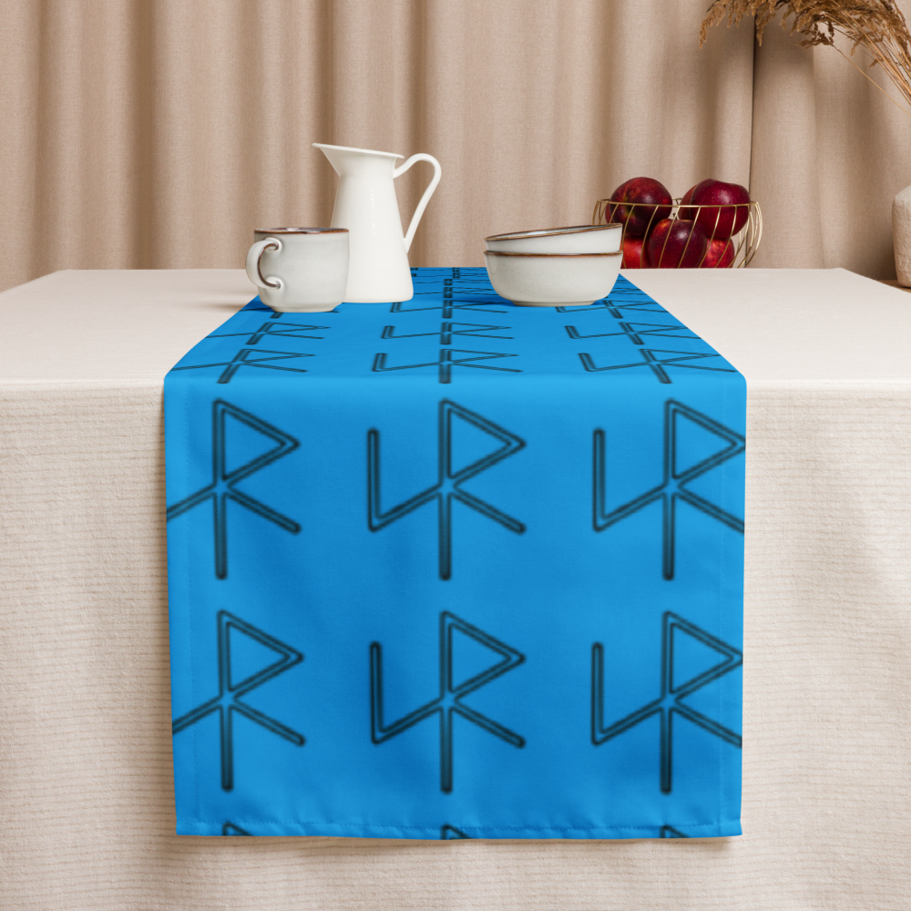 Nautical Bloodline: Kriegsmarine Blue Table Runner