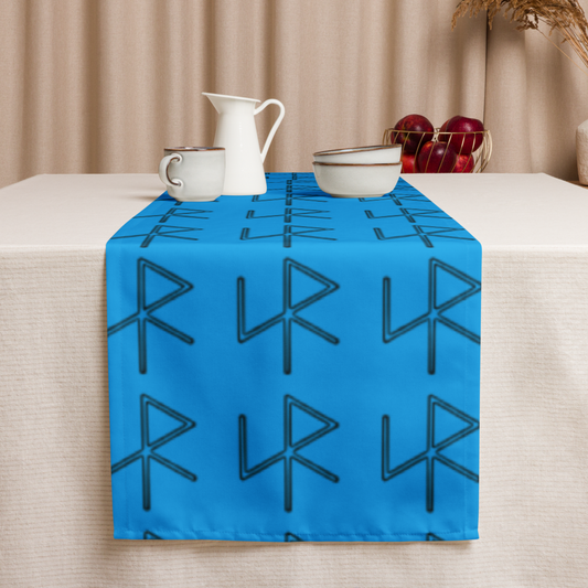 Nautical Bloodline: Kriegsmarine Blue Table Runner