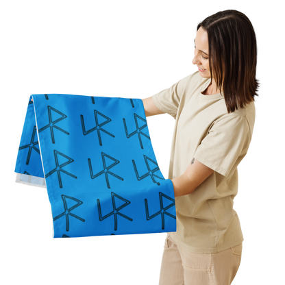Nautical Bloodline: Kriegsmarine Blue Table Runner