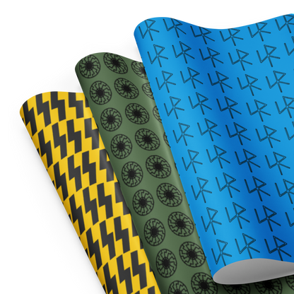 Third Reich and Roll Merry Vrillmas Holiday Wrapping Paper Sheet Set